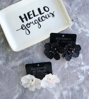 Anne Flower Stud Earring Collection - Accessories By Frieda