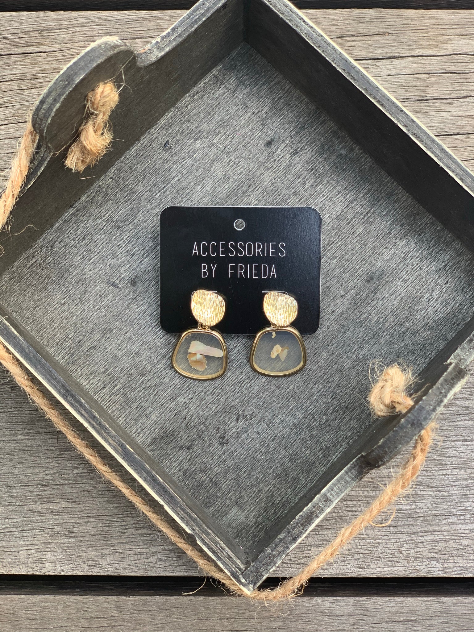 Karlyn  Studs Metal Earrings