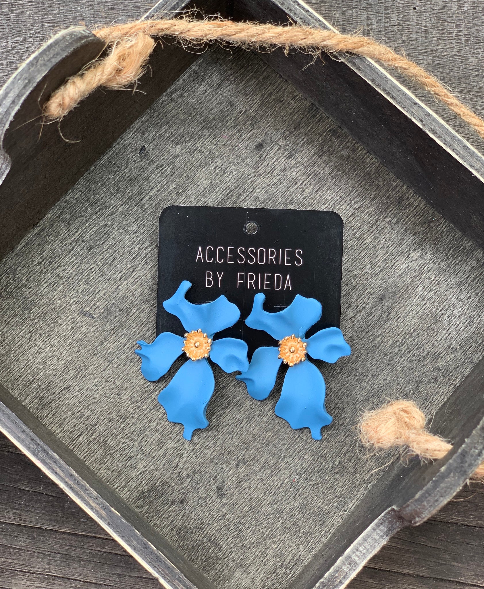 Natasha Flower Stud Earring Collection