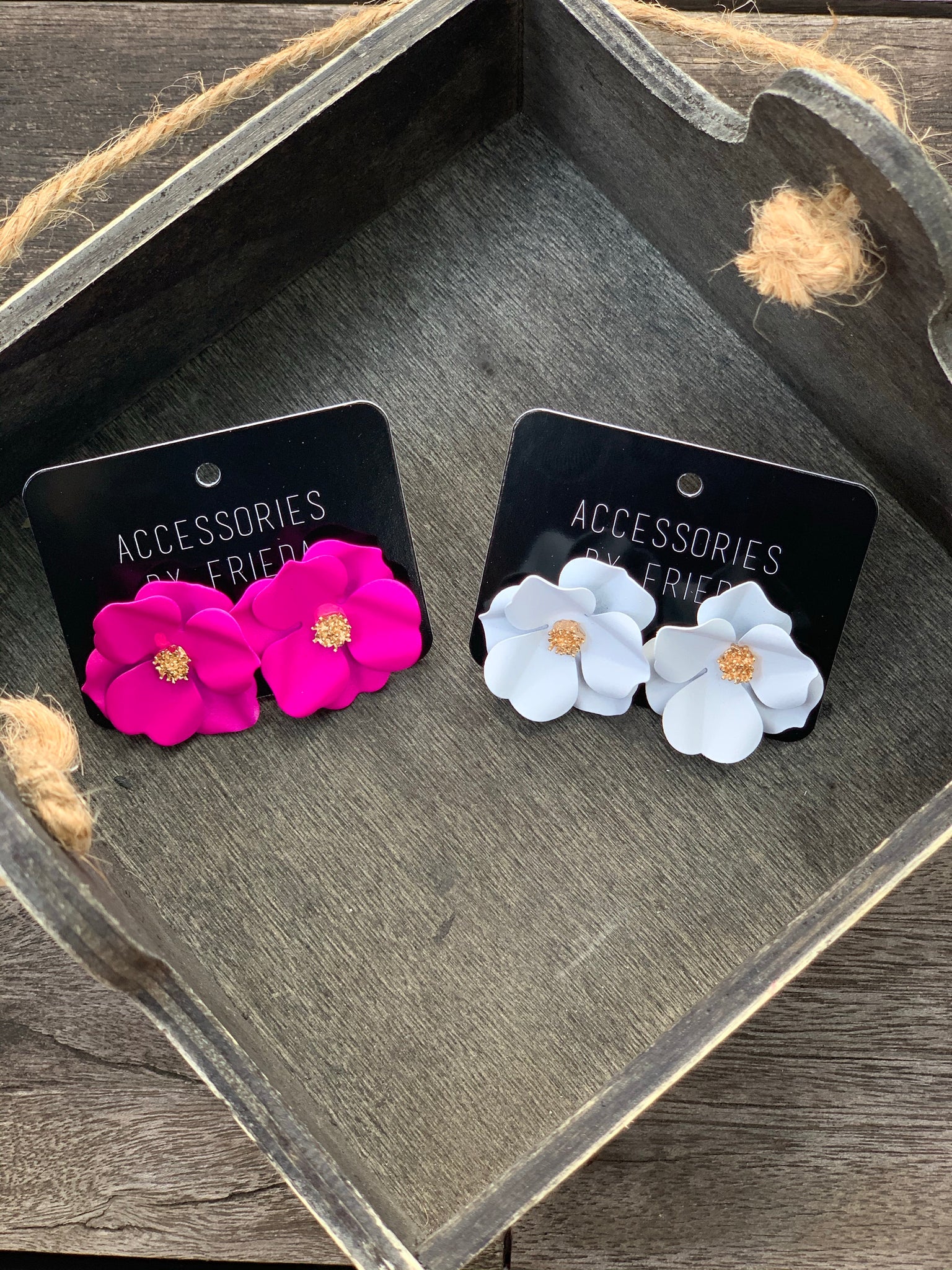 Charlotte Flower Studs