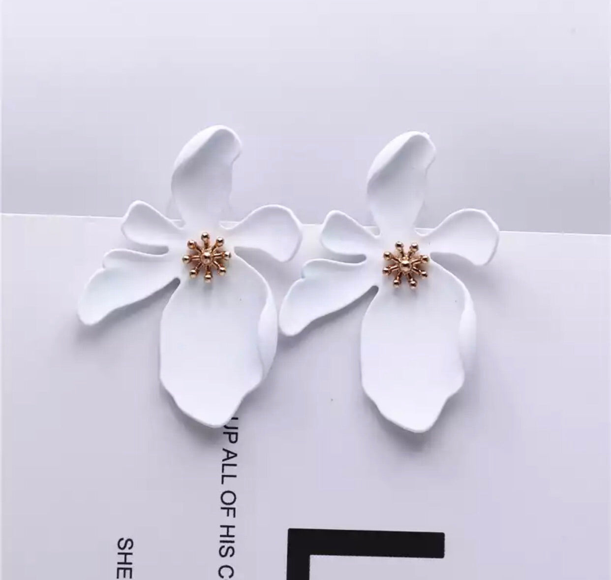 Maricel Flower Stud Earring Collection