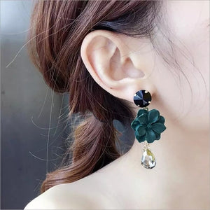 Diana Flower Dangle Earring Collection - Accessories By Frieda