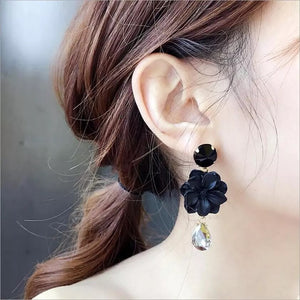 Diana Flower Dangle Earring Collection - Accessories By Frieda