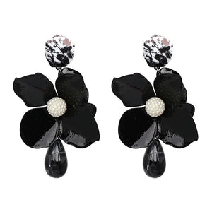 Rachelle Flower Drop Earring Collection