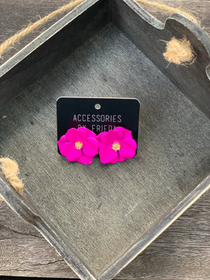 Charlotte Flower Studs